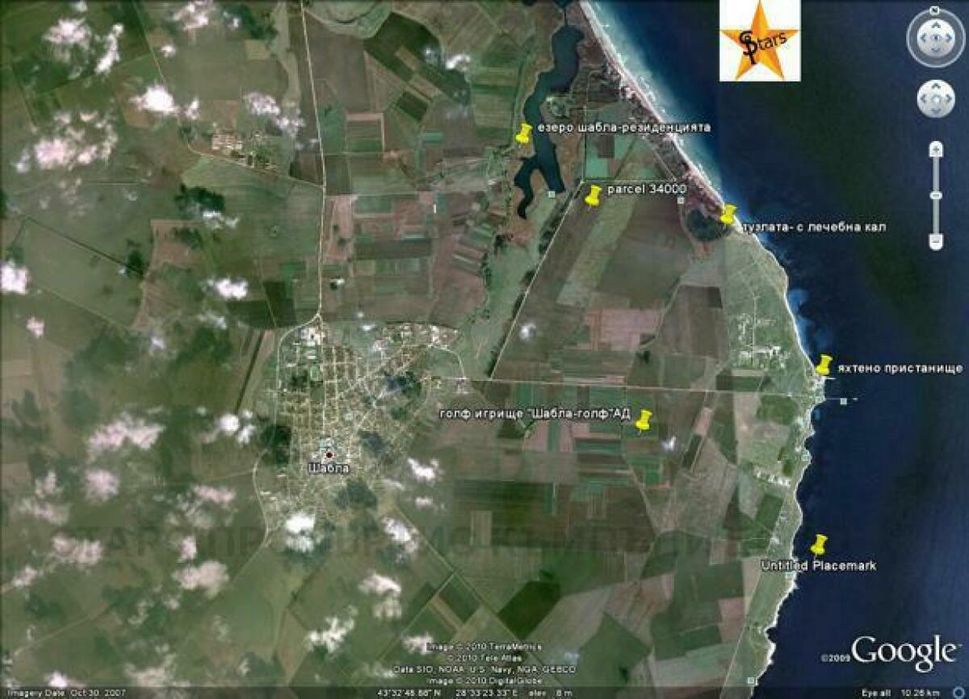 Продава се Парцел в Шабла - 34000 кв.м за 13 €/кв.м - Снимка #2