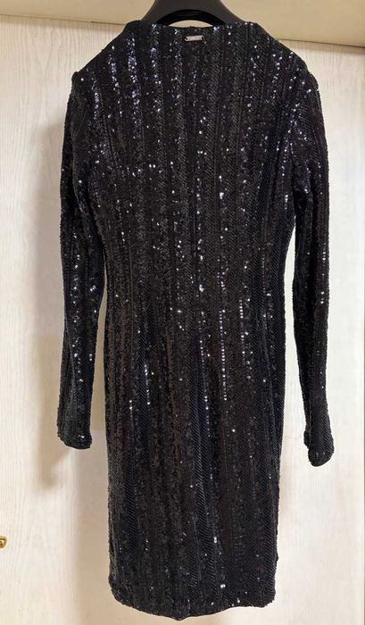 Guess  Еластична Рокля  с пайети тип Блейзър