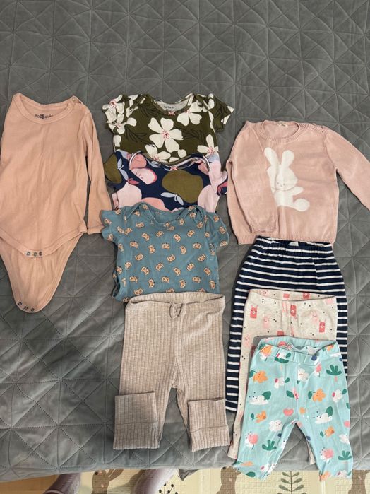 Set de haine pentru fetite marimea 80 (1 ani)