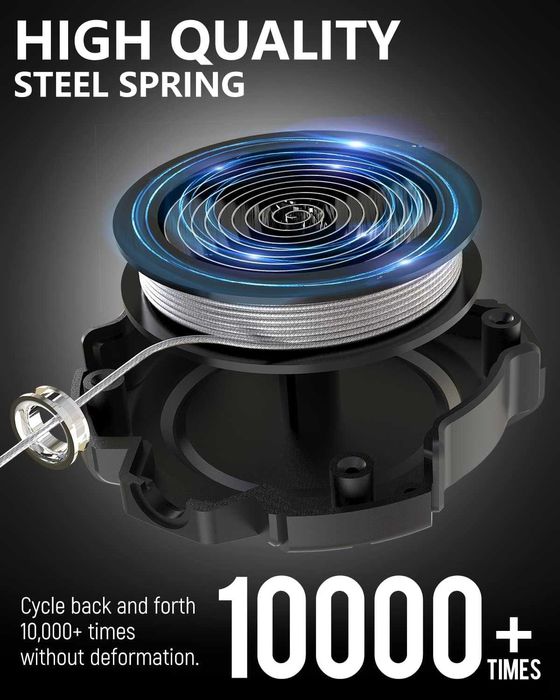 Выдвижной брелок с карабином и держатель для бейджа LIUGX