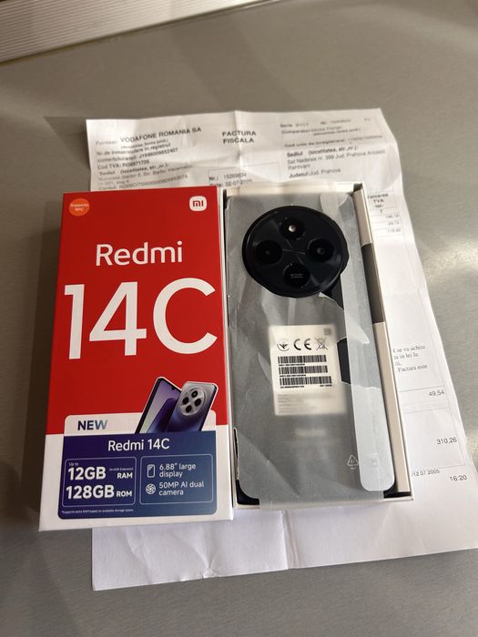 Xiaomi Redmi 14C 128GB - Nou cu Garantie Iulie 2027