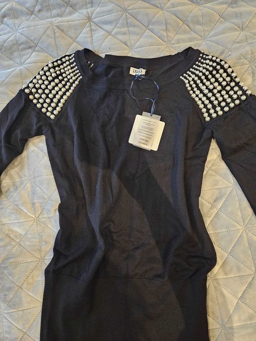 Liu jo , нова оригинална рокля с перли