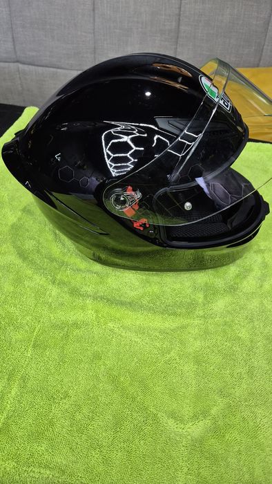Cască Agv K1 S Black plus intercom
