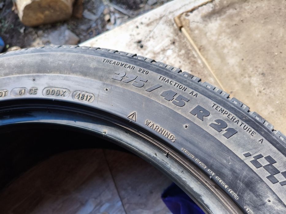 275 45 R21 Пара 2шт. Michelin