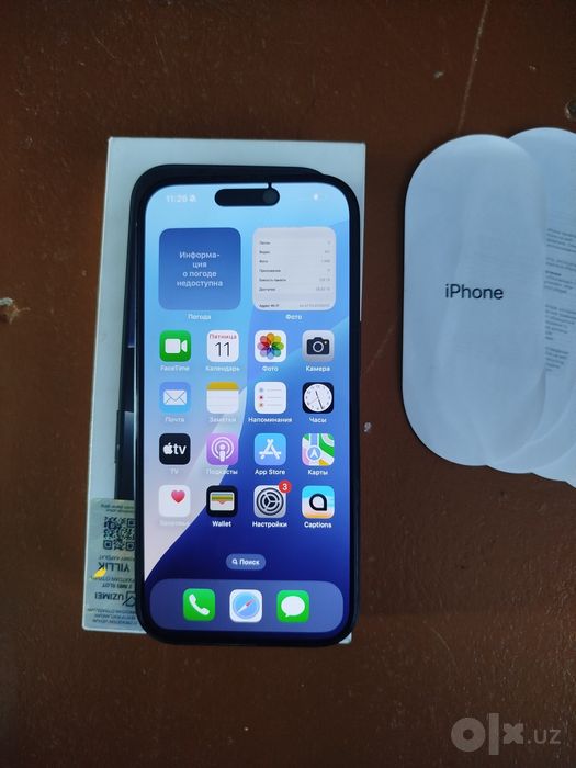 iPhone 16 pro 128 gb narxi
