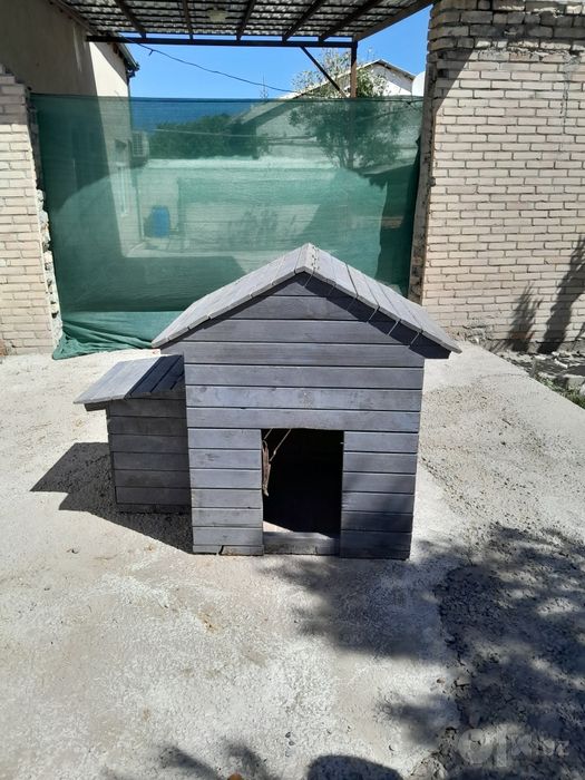 Домик для собак хороший домик из доски