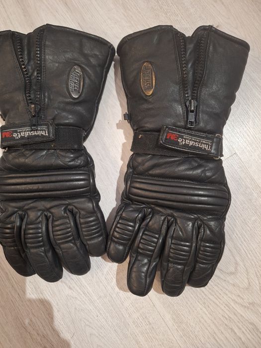 Manusi moto din piele