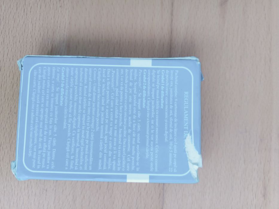 Carti de joc educative gama Ceasul de la  5 ani