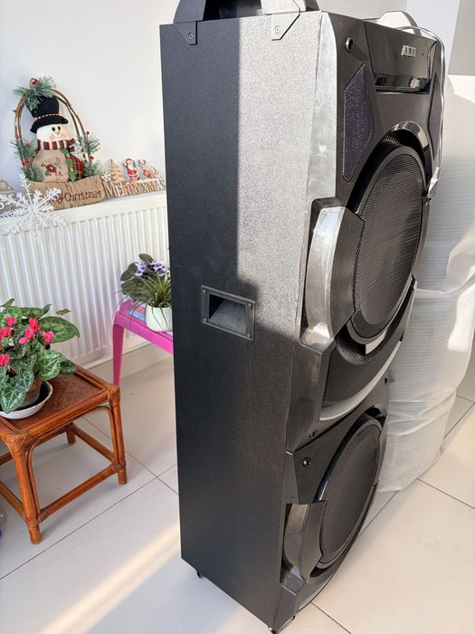 Vand ultra Impecabila Boxa activa Akai DJ-S5H, Bluetooth, 400W, Negru