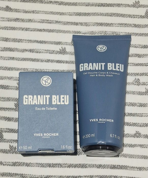 Set Granit Bleu / Ambre Noir, Yves Rocher