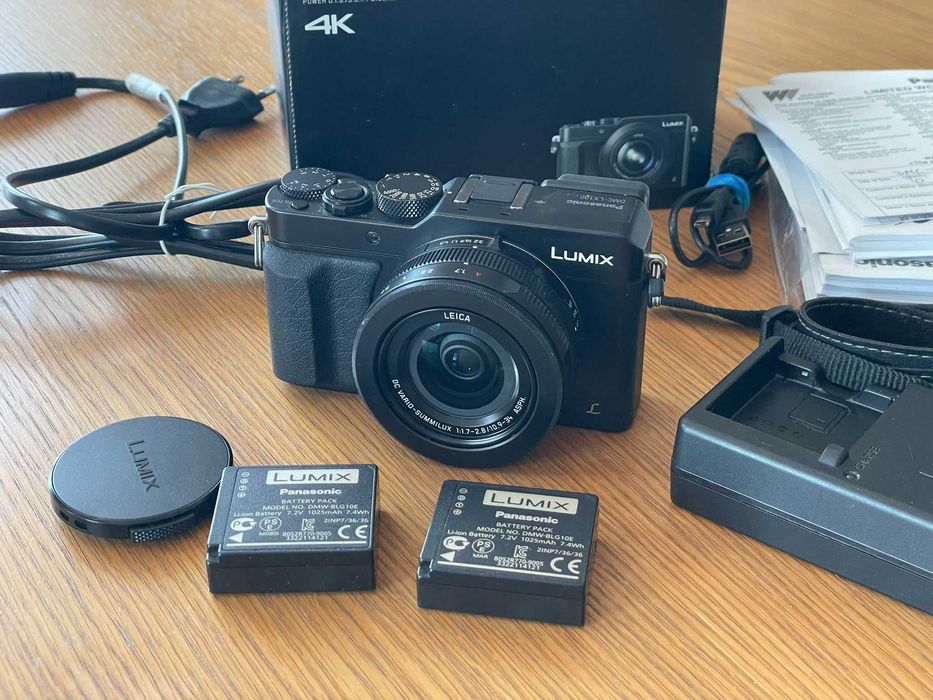 Продавам фотоапарат DMC-LX100