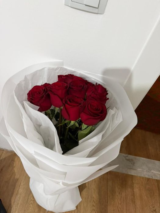 Красные розы за 10к