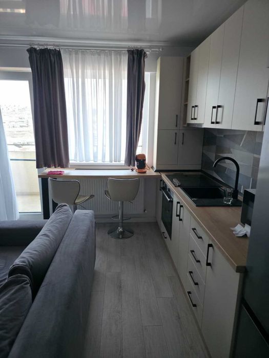 Apartament cu 2 camere open space mobilat si utilat in Bucium-Visani, Persoana fizica, loc de parcare, 45 mp, etaj 3/5