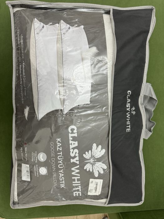 Подушка из гусиного пуха и пера