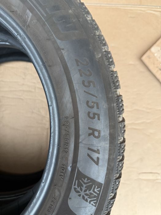 Зимни гуми Michelin 225/55/17 dot3422 | 7мм