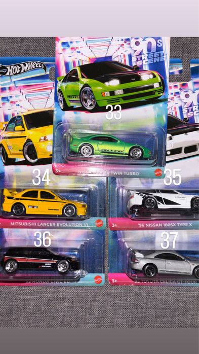Hot Wheels колички различни видове