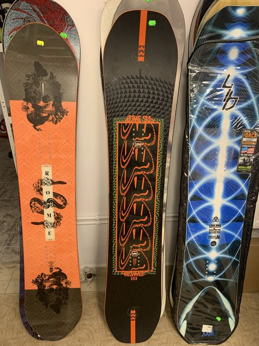 Placa snowboard noua Rome Mechanic 153