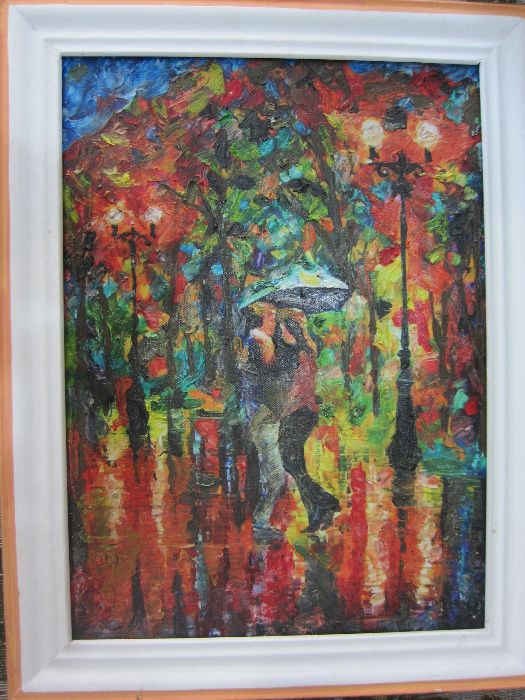 Картини, рамкирани