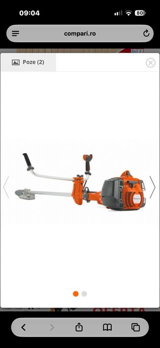 Vand motocositoare husqvarna 555 FXT cu manere incalzire