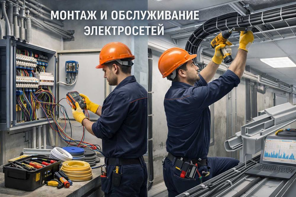 Монтаж и обслуживание электросетей