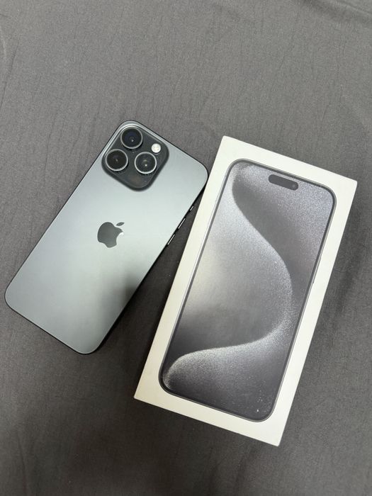 iPhone 15 Pro Max, 256 GB Чёрный цвет