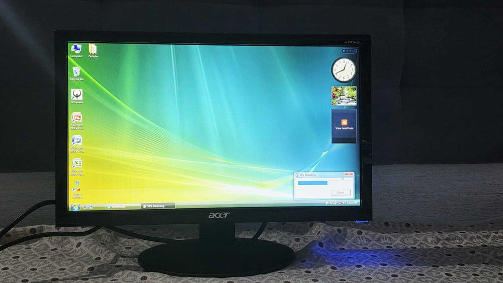 Unitate PC Custom + Monitor