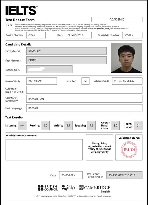 IELTS Репетитор Listening, Reading 9.0