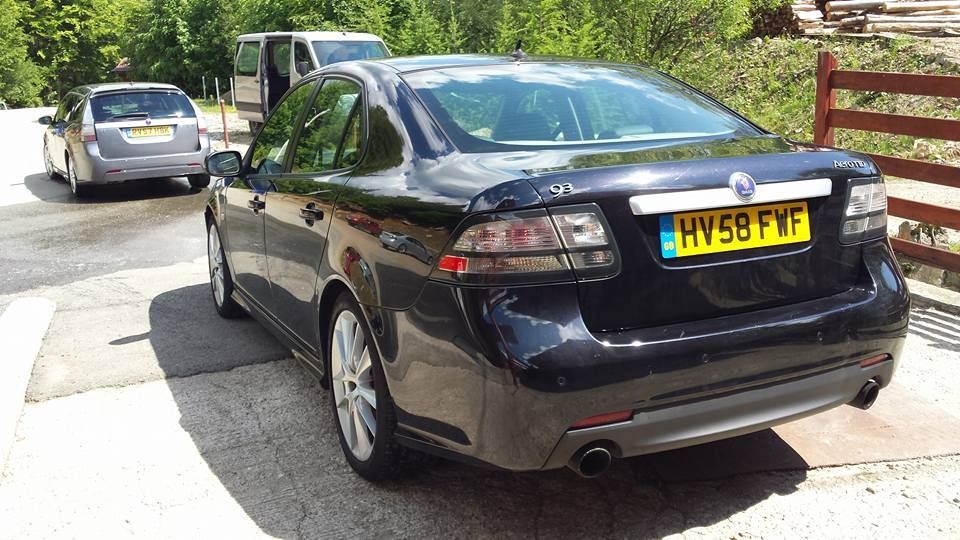 Vand stopuri spate (set 4 buc)) Saab 93 model 2008-2011 berlina