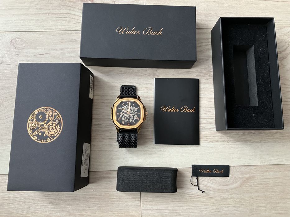 Ceas automatic Walter Bach WCD-3722 oțel inoxidabil