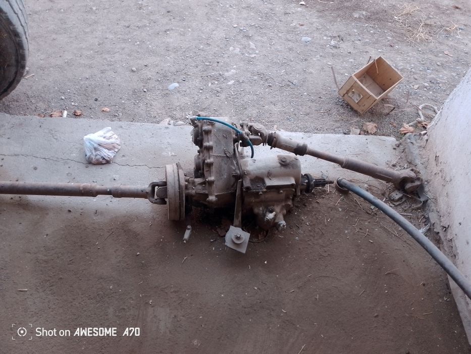 Мотор уаз раздатка кпп