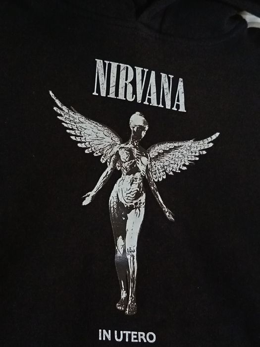 Худи nirvana, с начесом