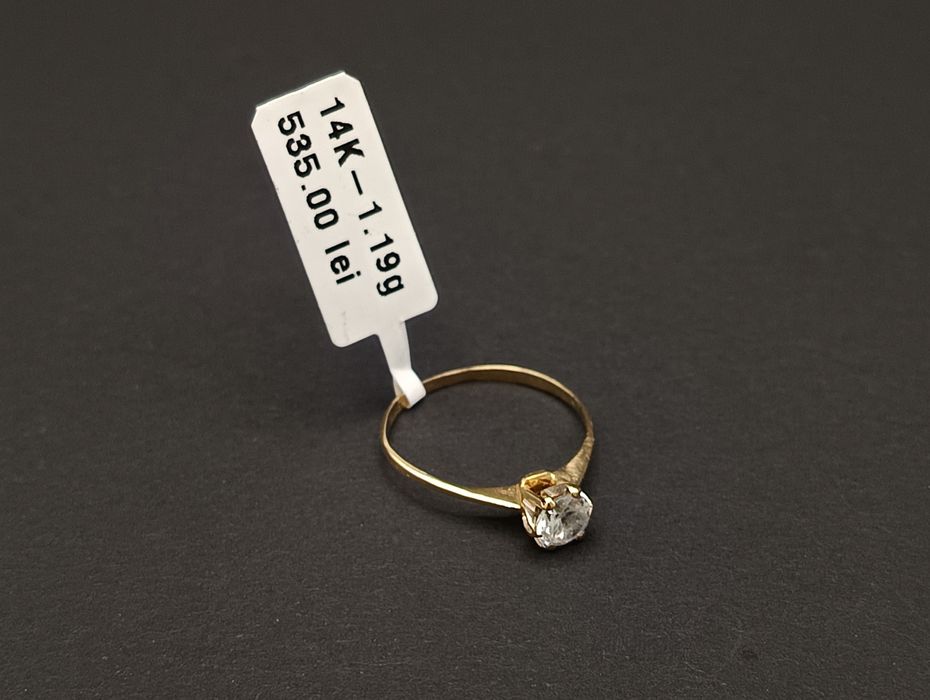 Inel damă Aur 14 K/585   1,19 grame
