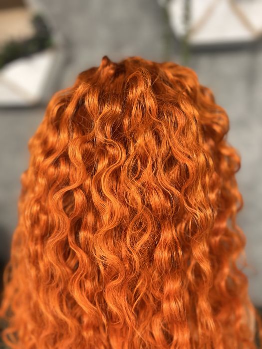 Peruca Ginger Noua Nepurtata