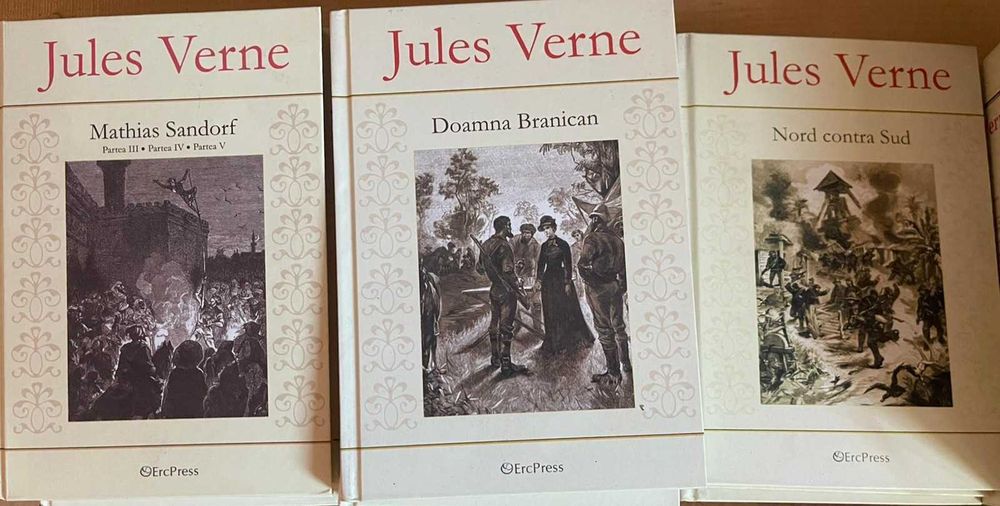 Jules Verne colectie Adevarul (40 volume) + 16 volume individuale