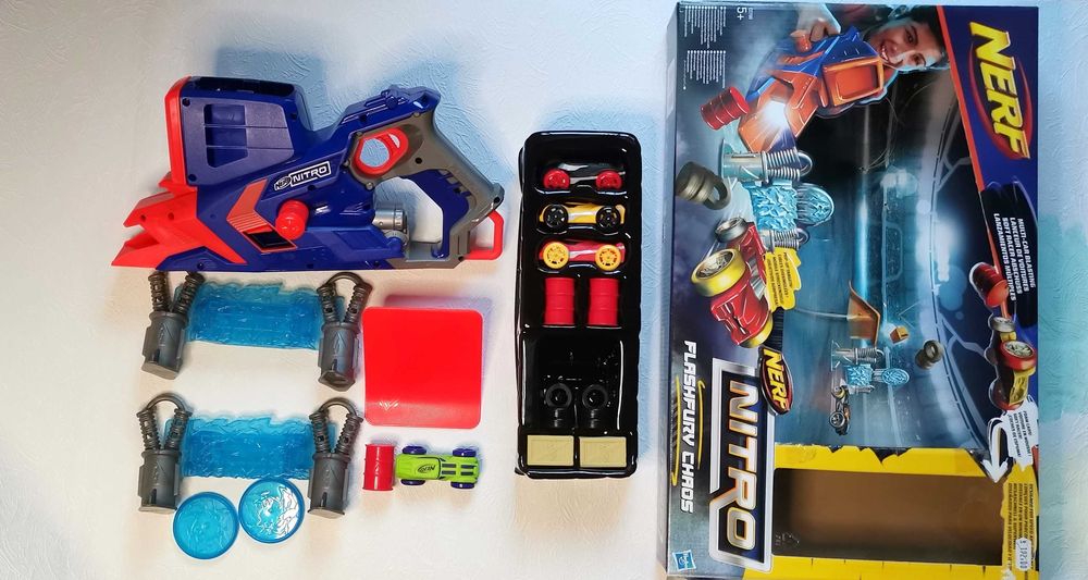Lansator masinute blaster Nerf Nitro Flashfury Chaos ca NOU