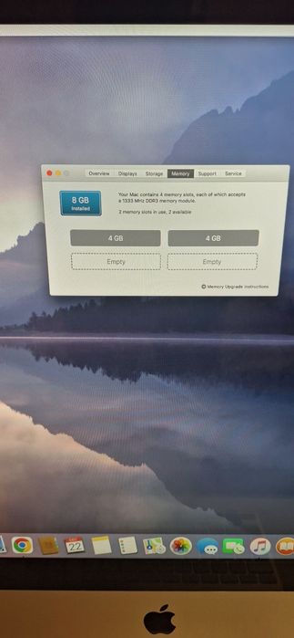 Apple iMac "27"– Intel Core i3 / 8GB RAM / 2TB HDD !