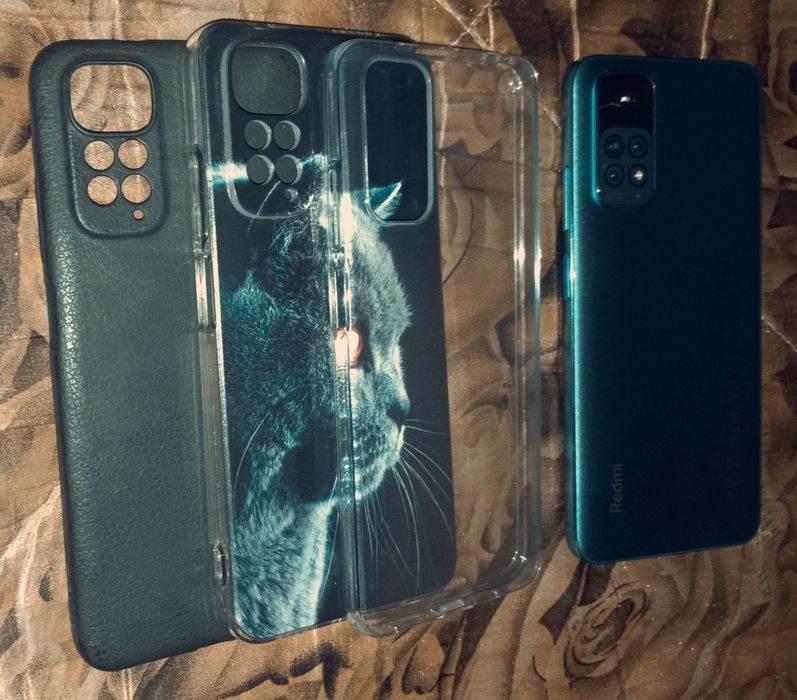 Redmi Note 11 8/128 в броне и чехле