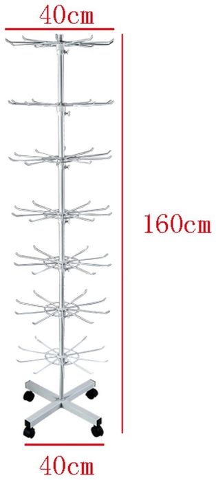 Вешалка подставка витрина крутилка полка
