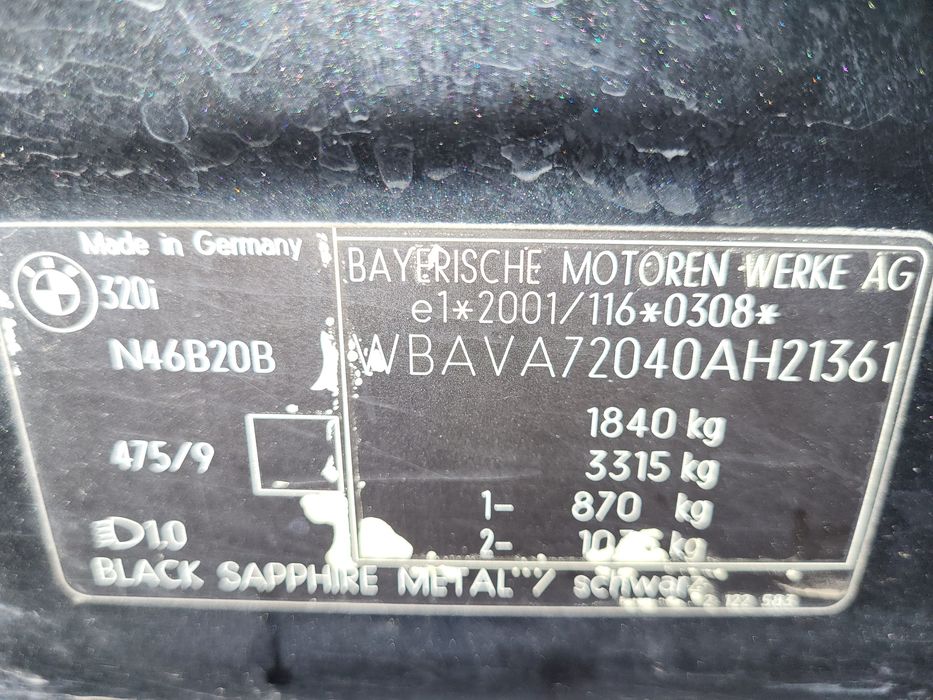 Bara,aripi,usi bmw e90 nonfacelift