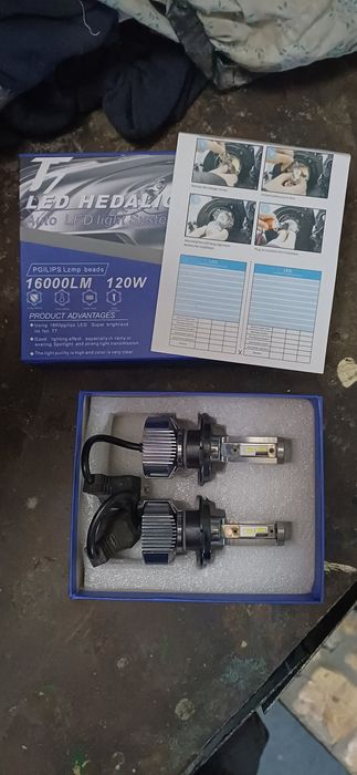 Продам LED лампы H4