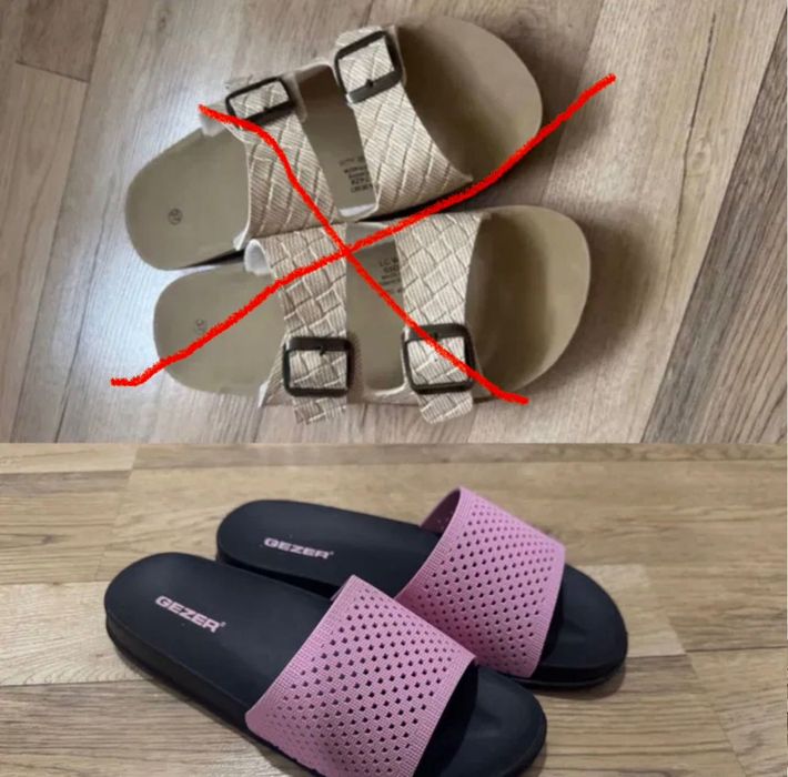 LC WAIKIKI Шлепанцы Женские с Двойной Пряжкой