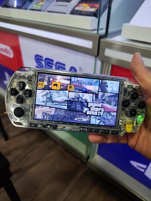 Psp 3000 новый прозрачный
