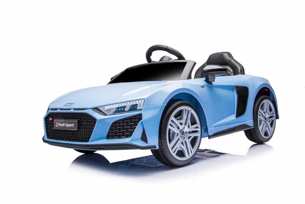 Masinuta electrica copii Audi R8 Blue-Grey cu licenta 12V 78W
