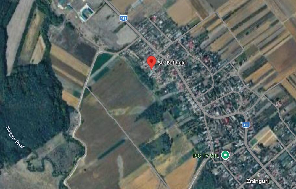 Teren Intravilan, 940 mp, Comuna Singureni, Sat Crânguri, Județ Giurgiu