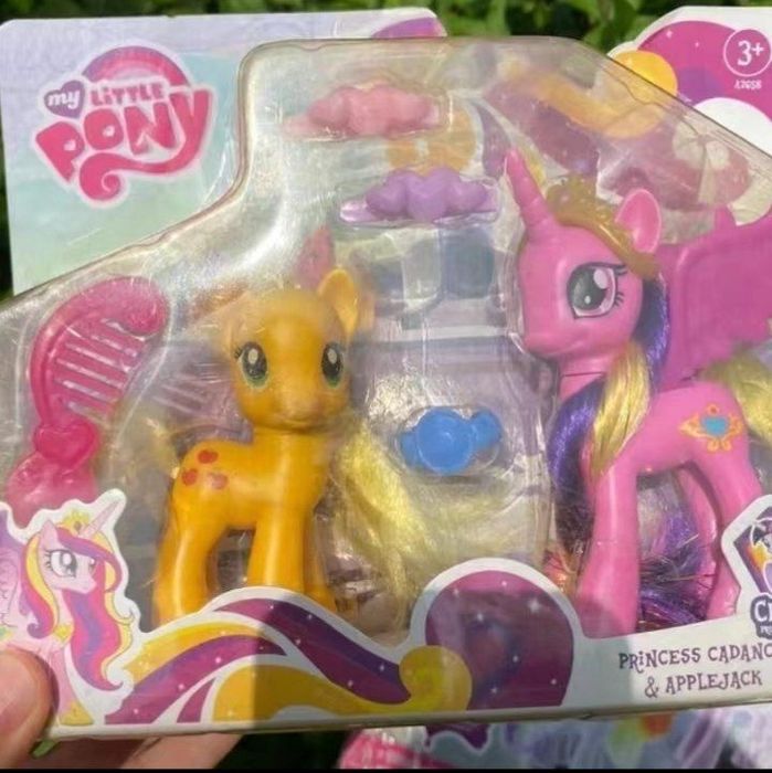 Набор пони эплджек и Каденс