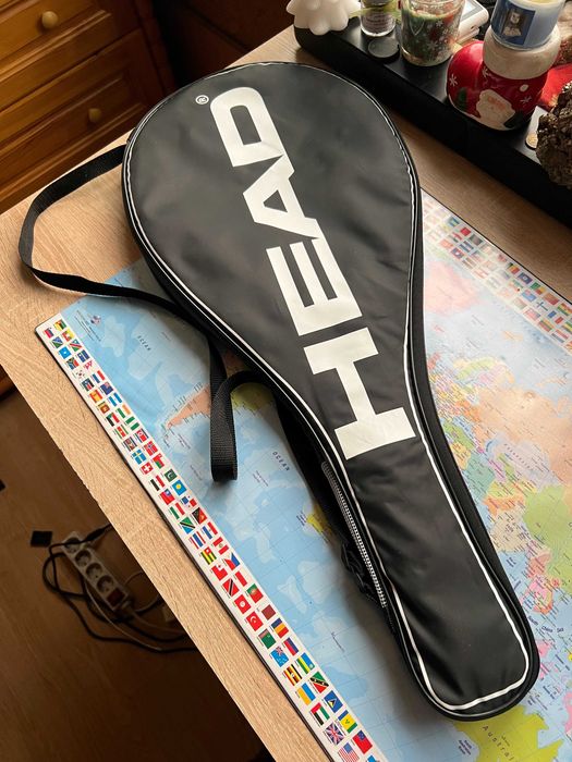 Чисто нова тенис ракета HEAD Challenge Lite,калъф,3 нови топки Artengo