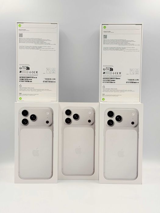 Magazin Apple iPhone 17 Pro Max Silver 256GB Sigilat Cu Garantie Rate