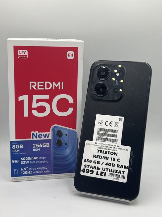 Amanet LuckyGold Colentina / Redmi 15C 26gb/4gb ram #54527