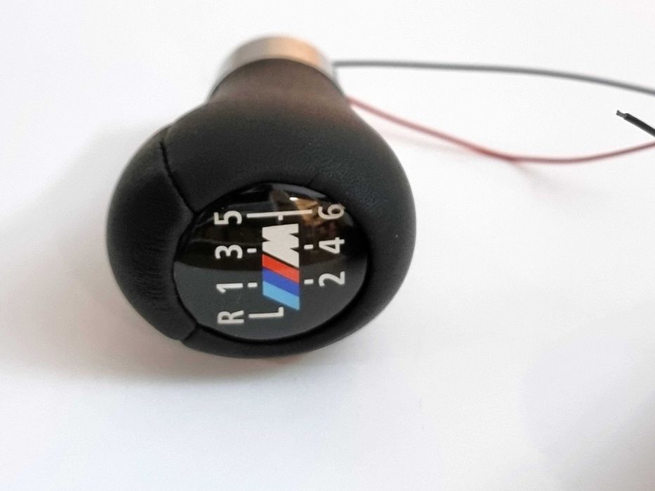 Nuca schimbator BMW ///M Power short 5 si 6 trepte iluminata