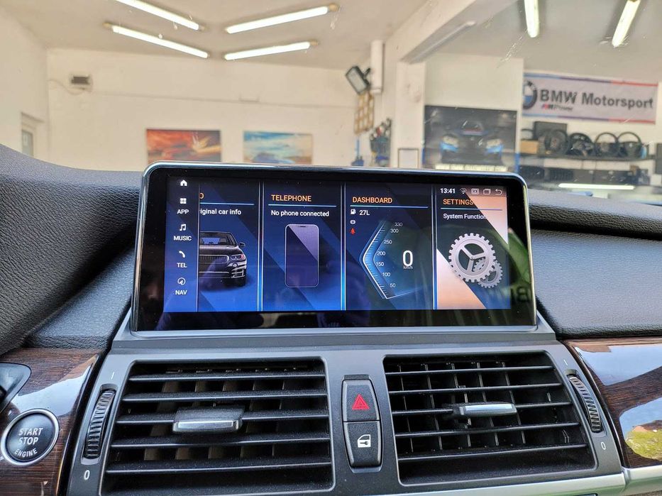Навигация Android 14 128GB BMW X5 X6 E70 E71 БМВ Е70 Е71 Андроид